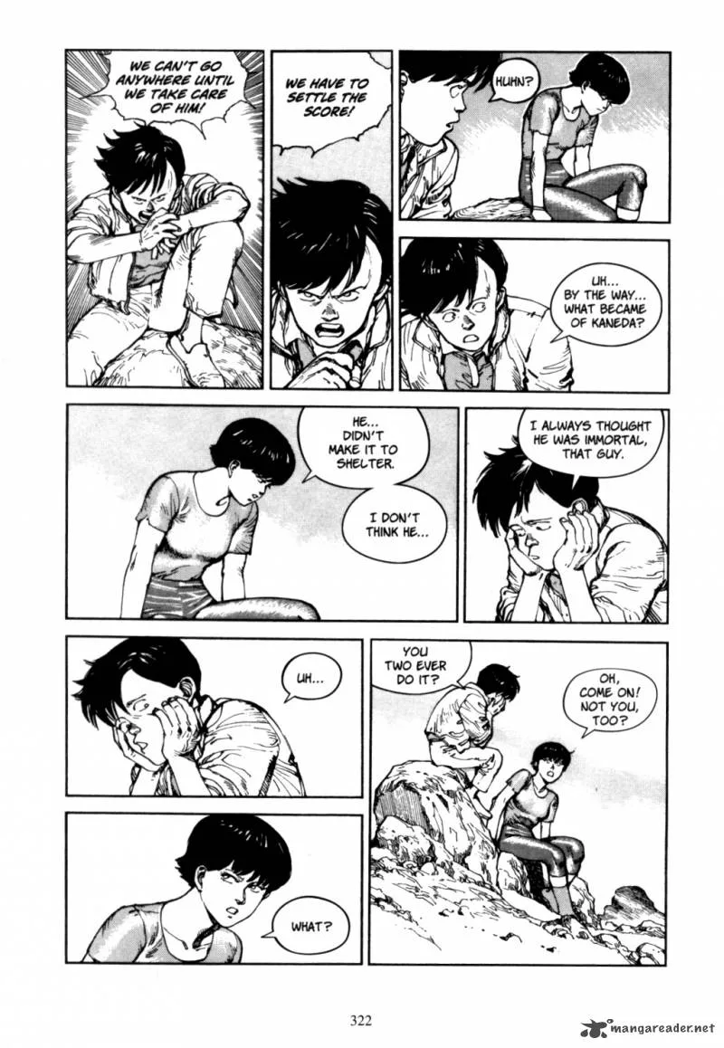 Akira Chapter 4 page 318