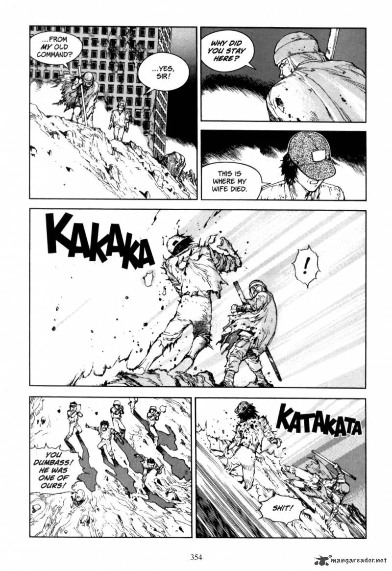 Akira Chapter 4 page 350