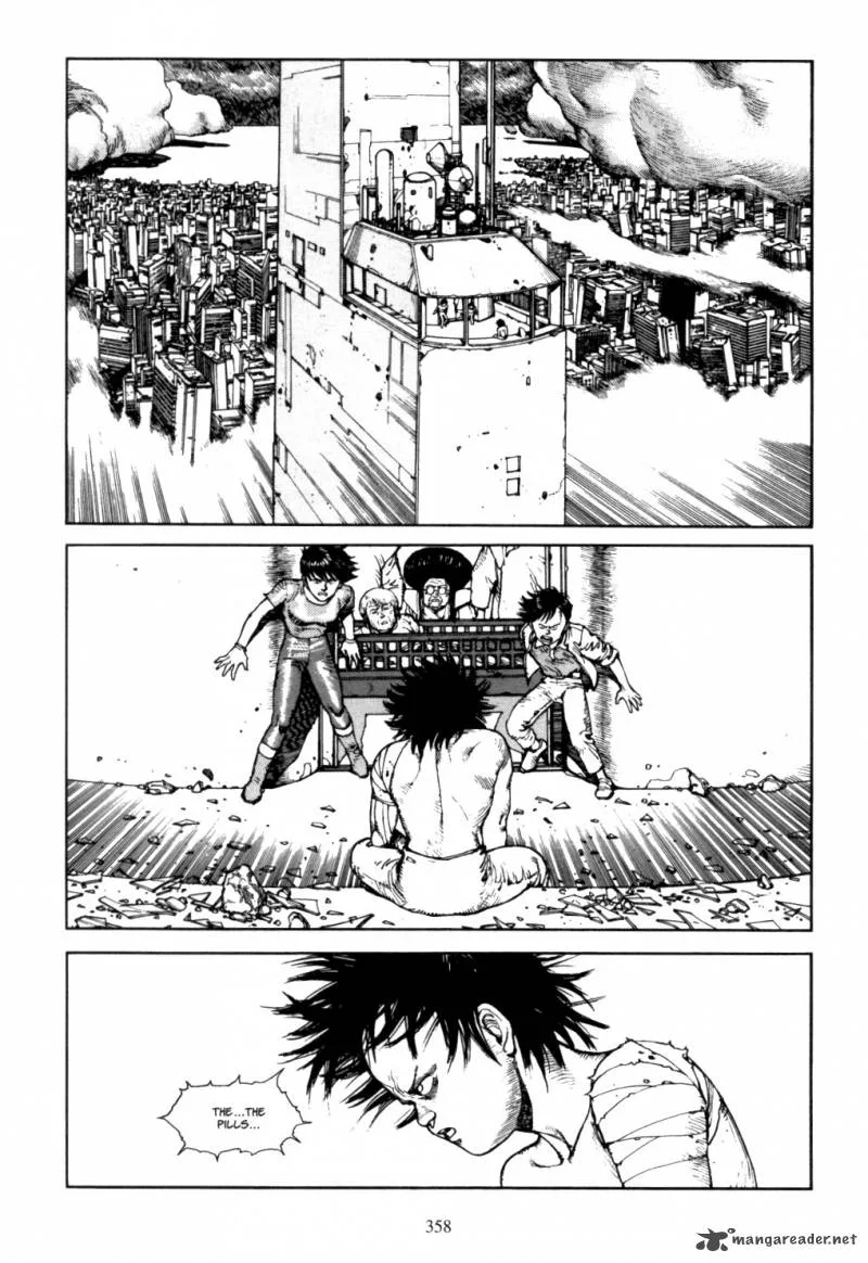 Akira Chapter 4 page 354