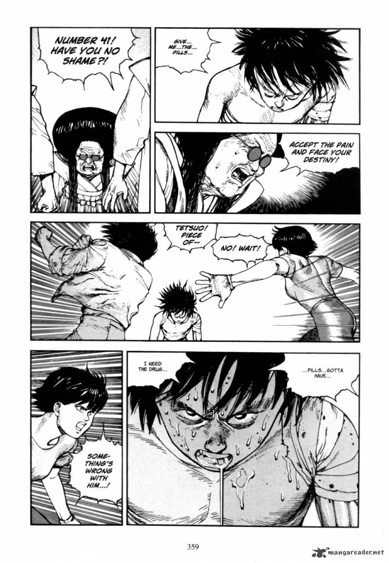 Akira Chapter 4 page 355
