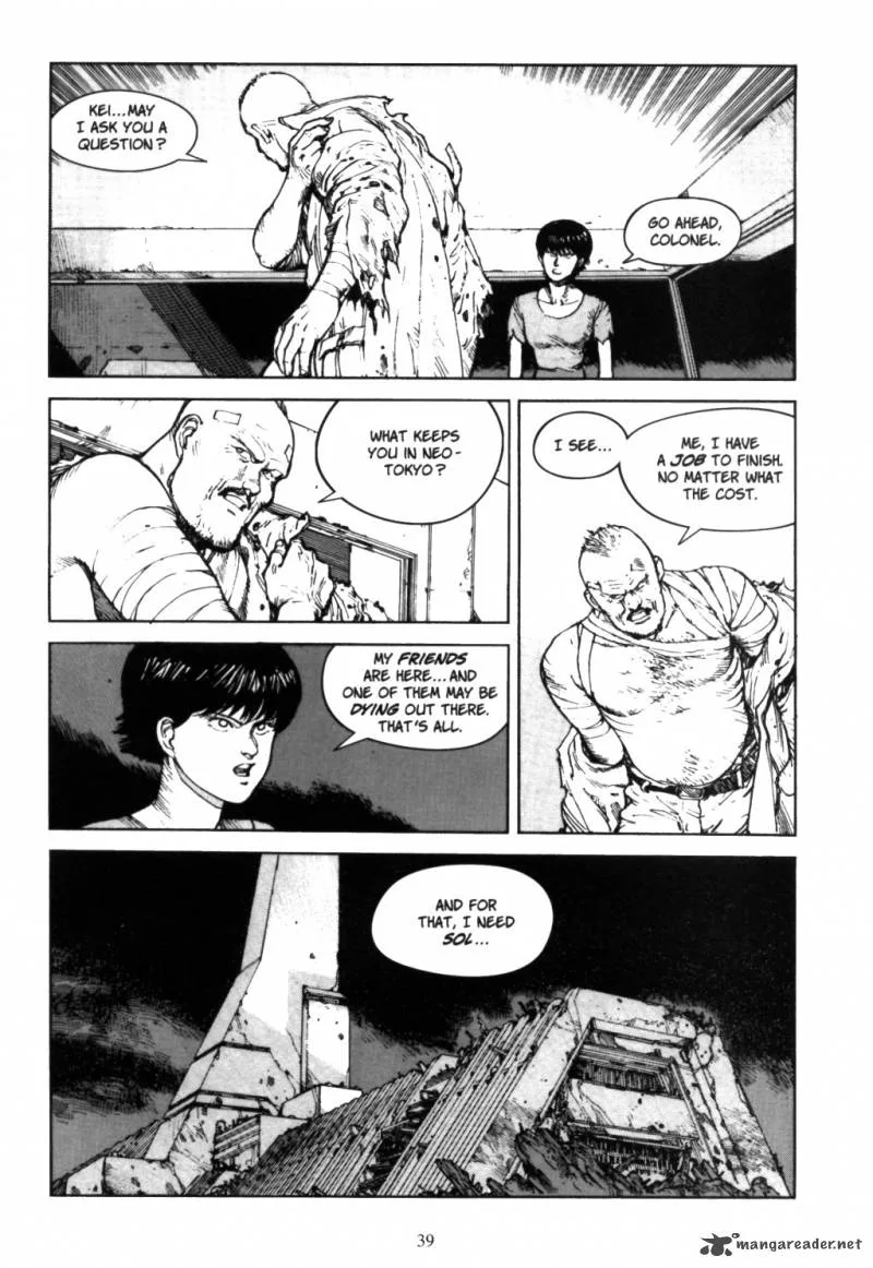 Akira Chapter 5 page 38