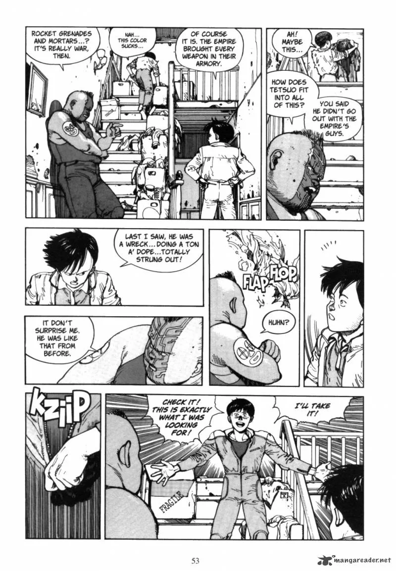 Akira Chapter 5 page 52