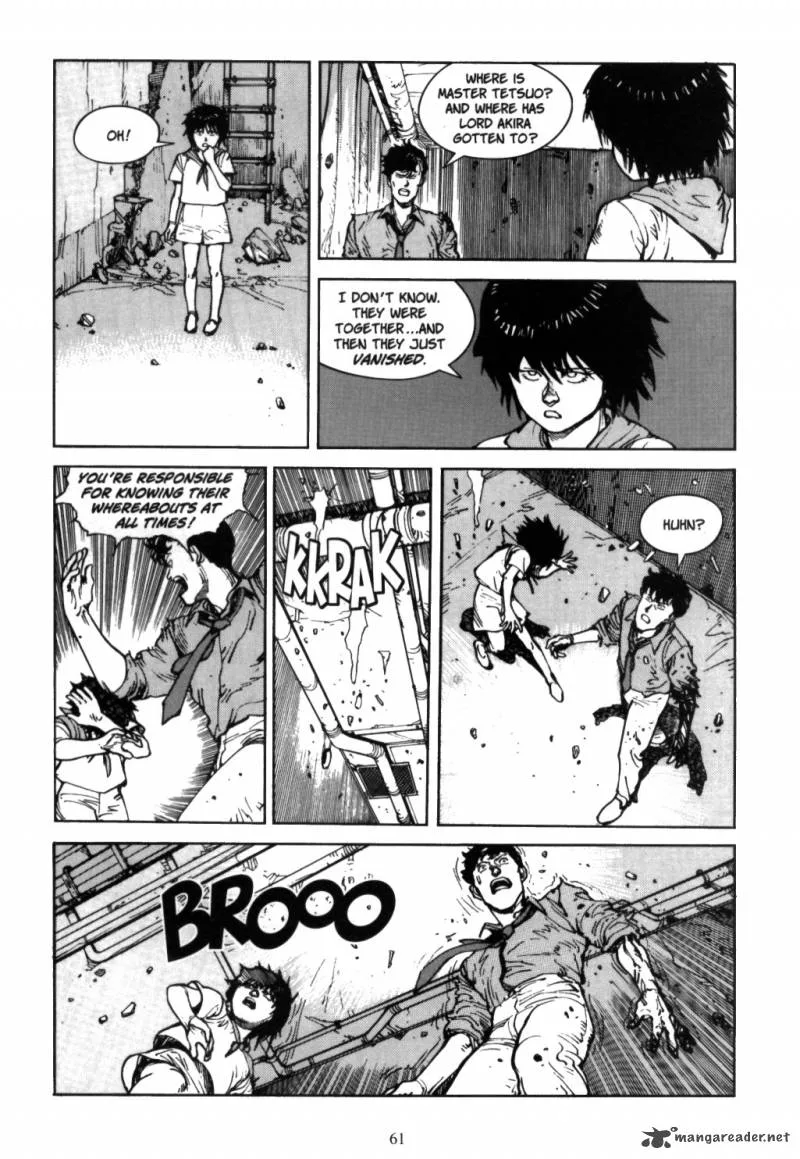 Akira Chapter 5 page 60