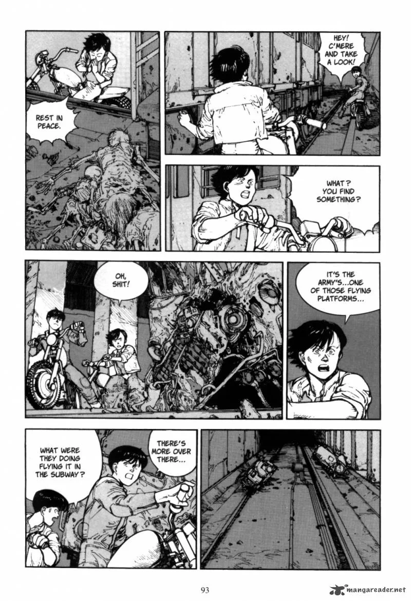 Akira Chapter 5 page 92