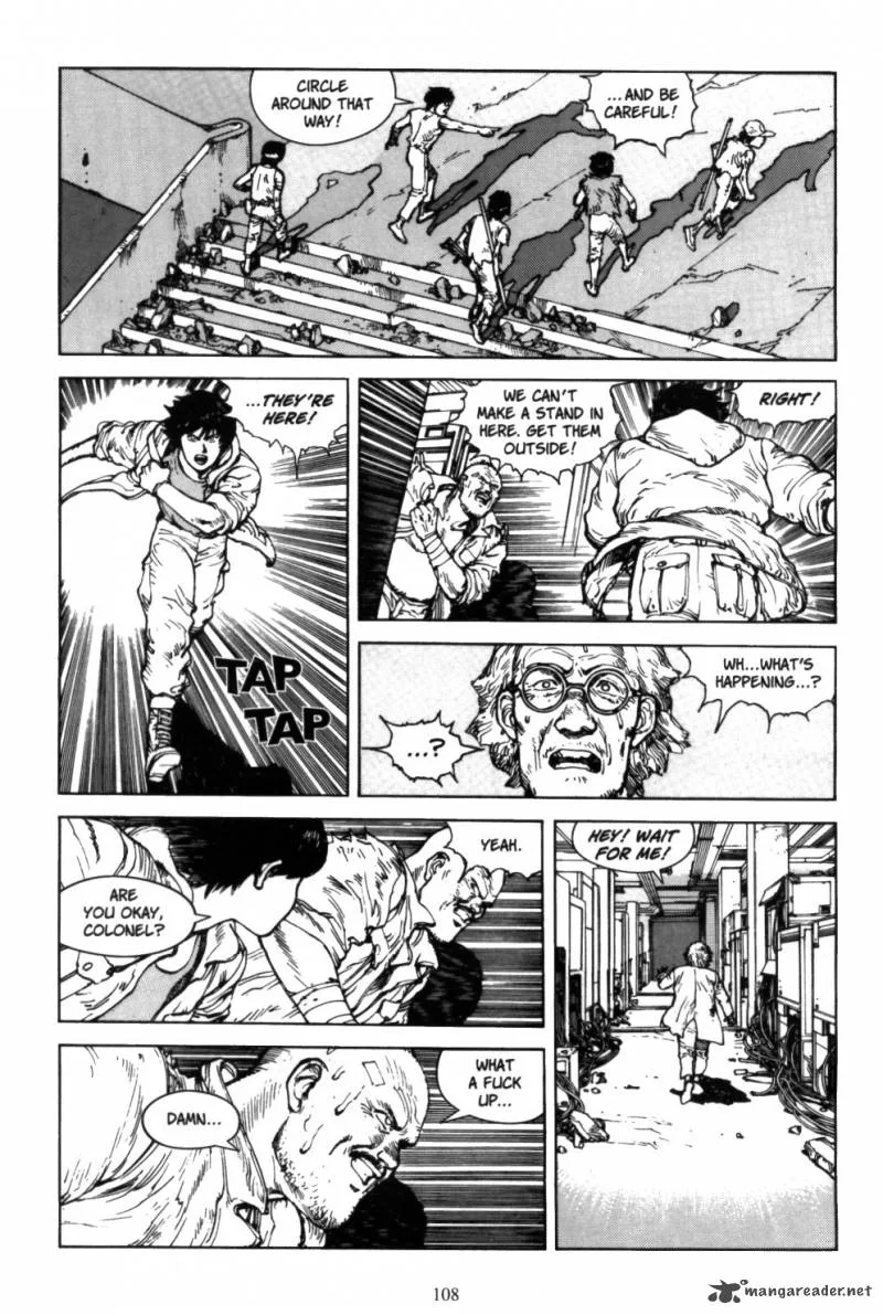 Akira Chapter 5 page 107