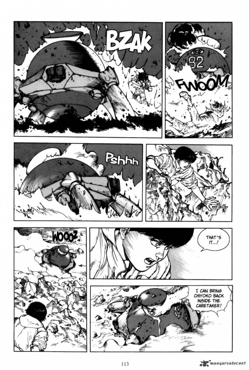 Akira Chapter 5 page 112