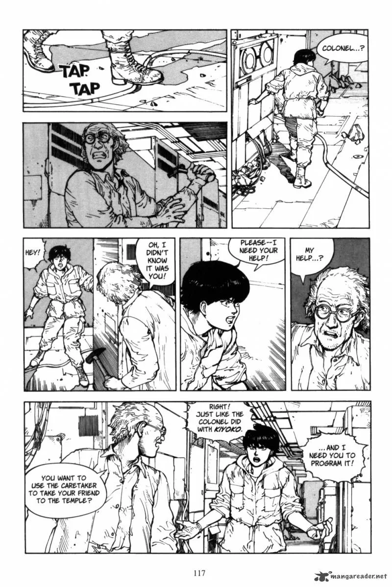 Akira Chapter 5 page 116