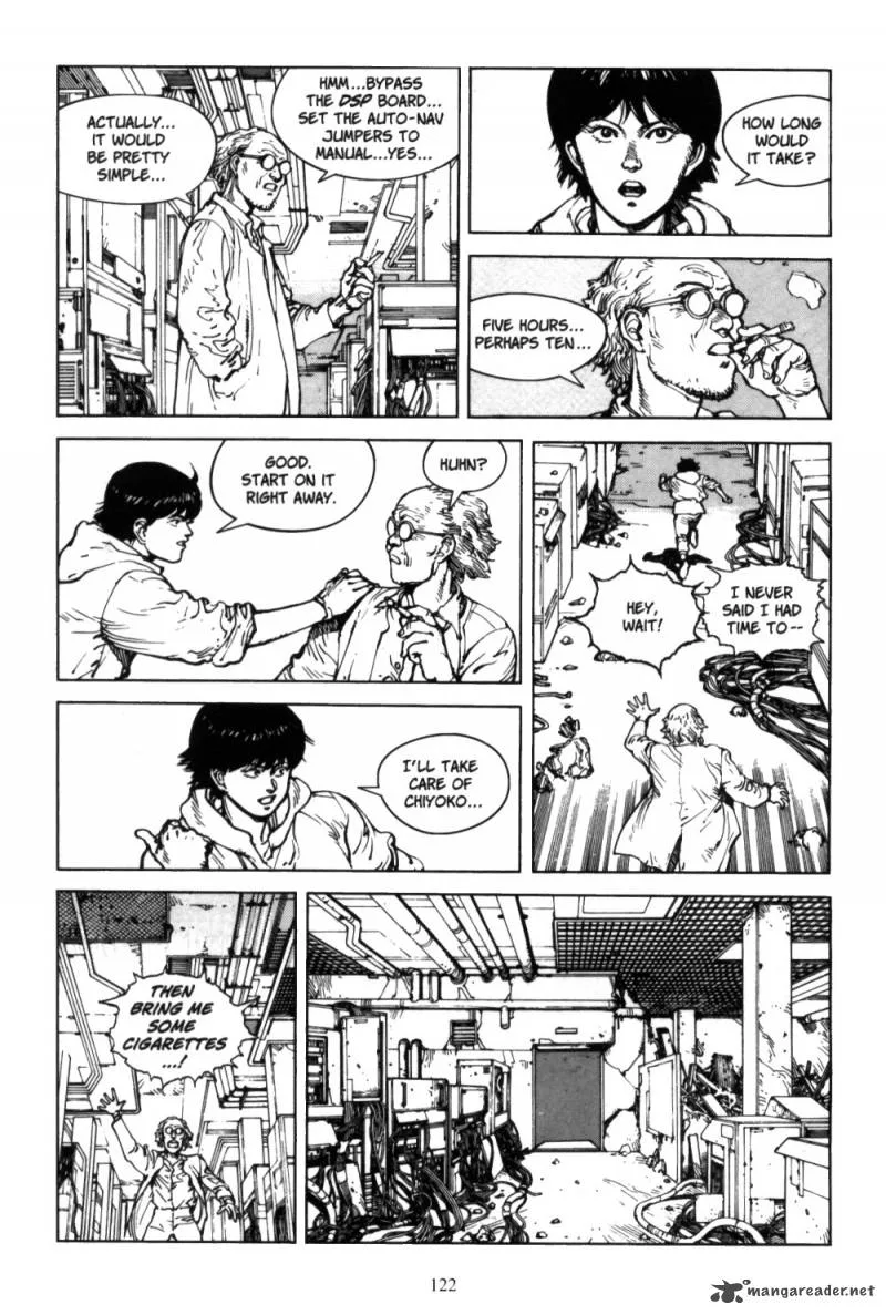 Akira Chapter 5 page 121