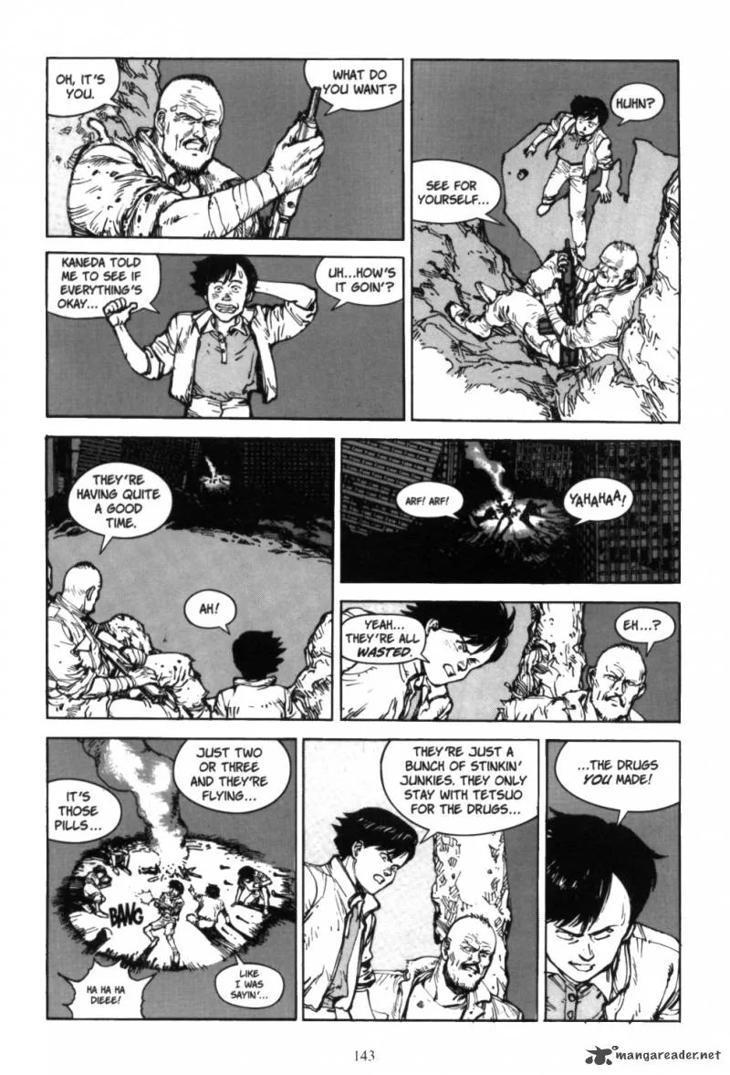Akira Chapter 5 page 142