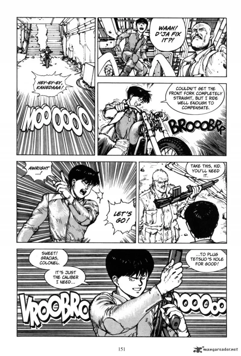 Akira Chapter 5 page 150