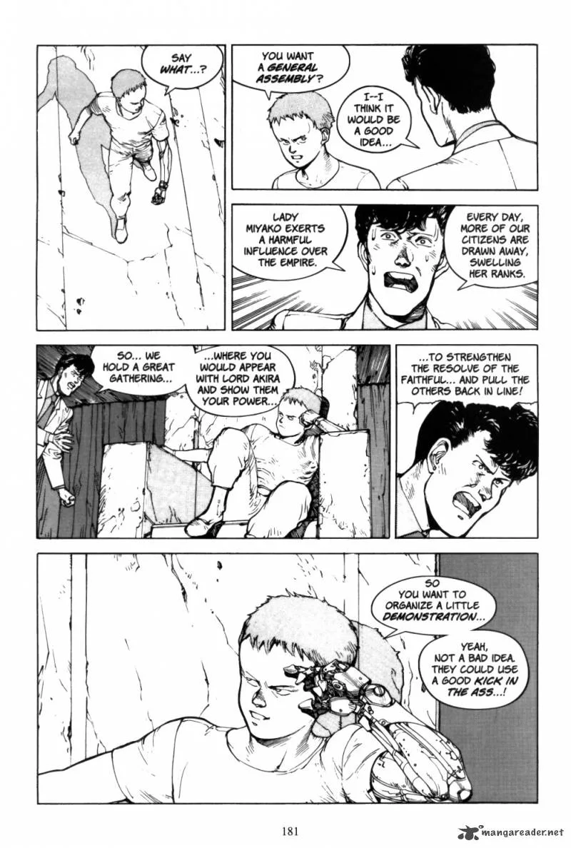 Akira Chapter 5 page 180