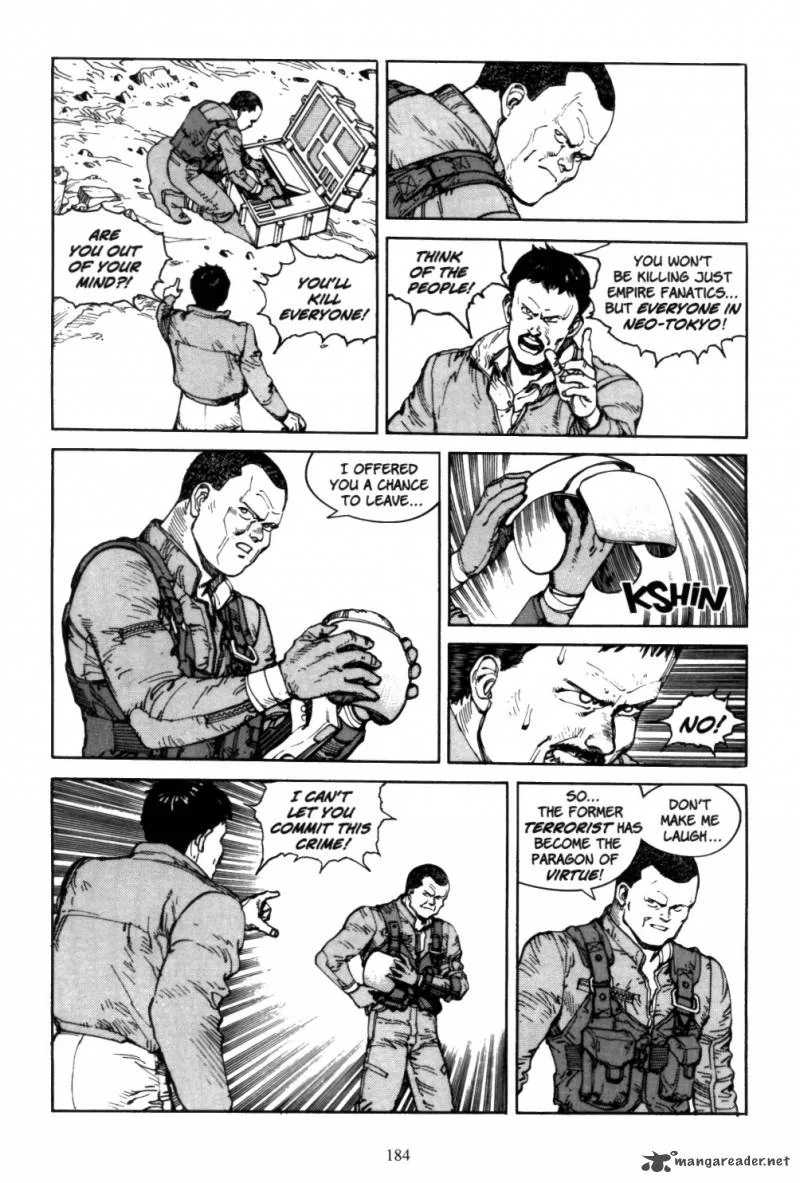 Akira Chapter 5 page 183