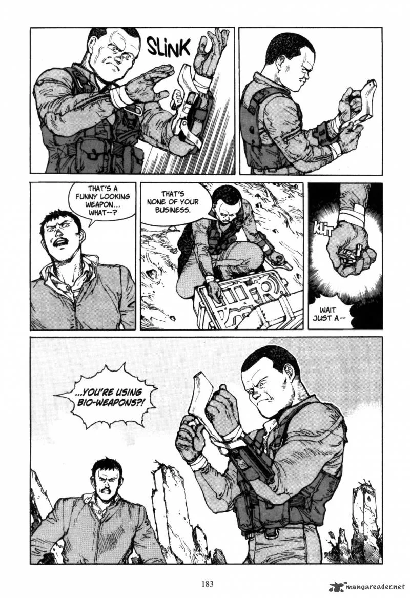 Akira Chapter 5 page 182