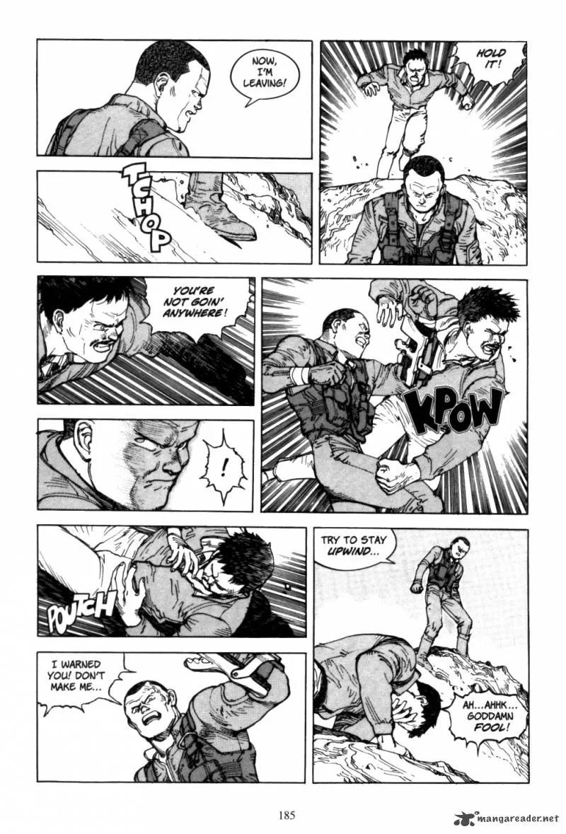 Akira Chapter 5 page 184