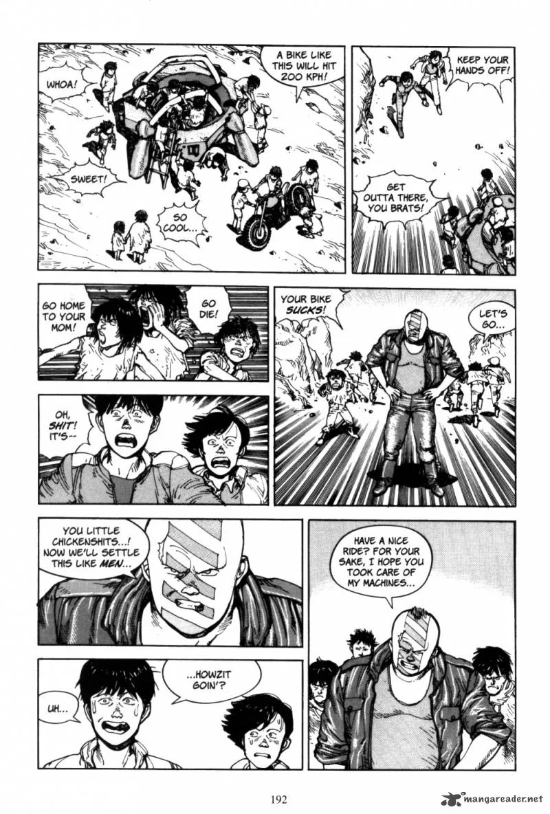 Akira Chapter 5 page 191
