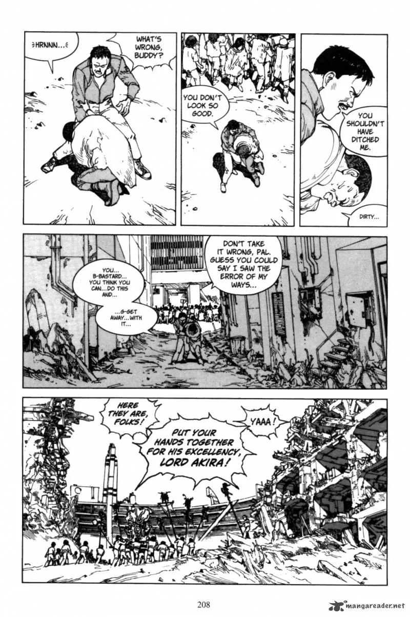 Akira Chapter 5 page 206