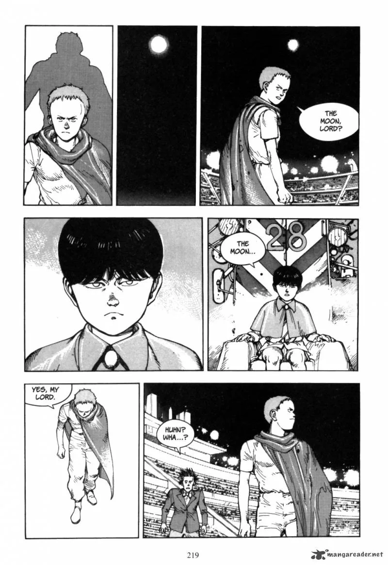 Akira Chapter 5 page 217