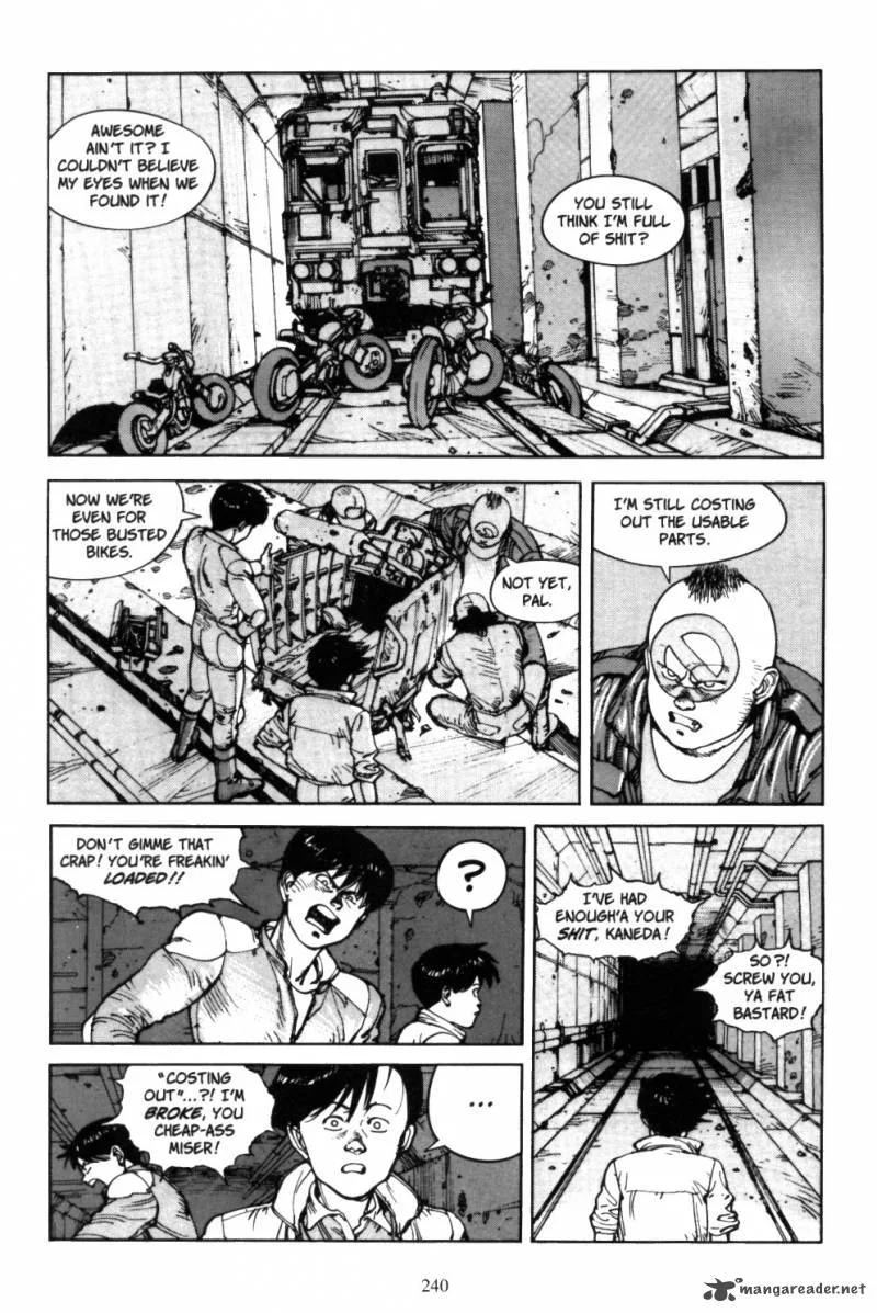 Akira Chapter 5 page 237