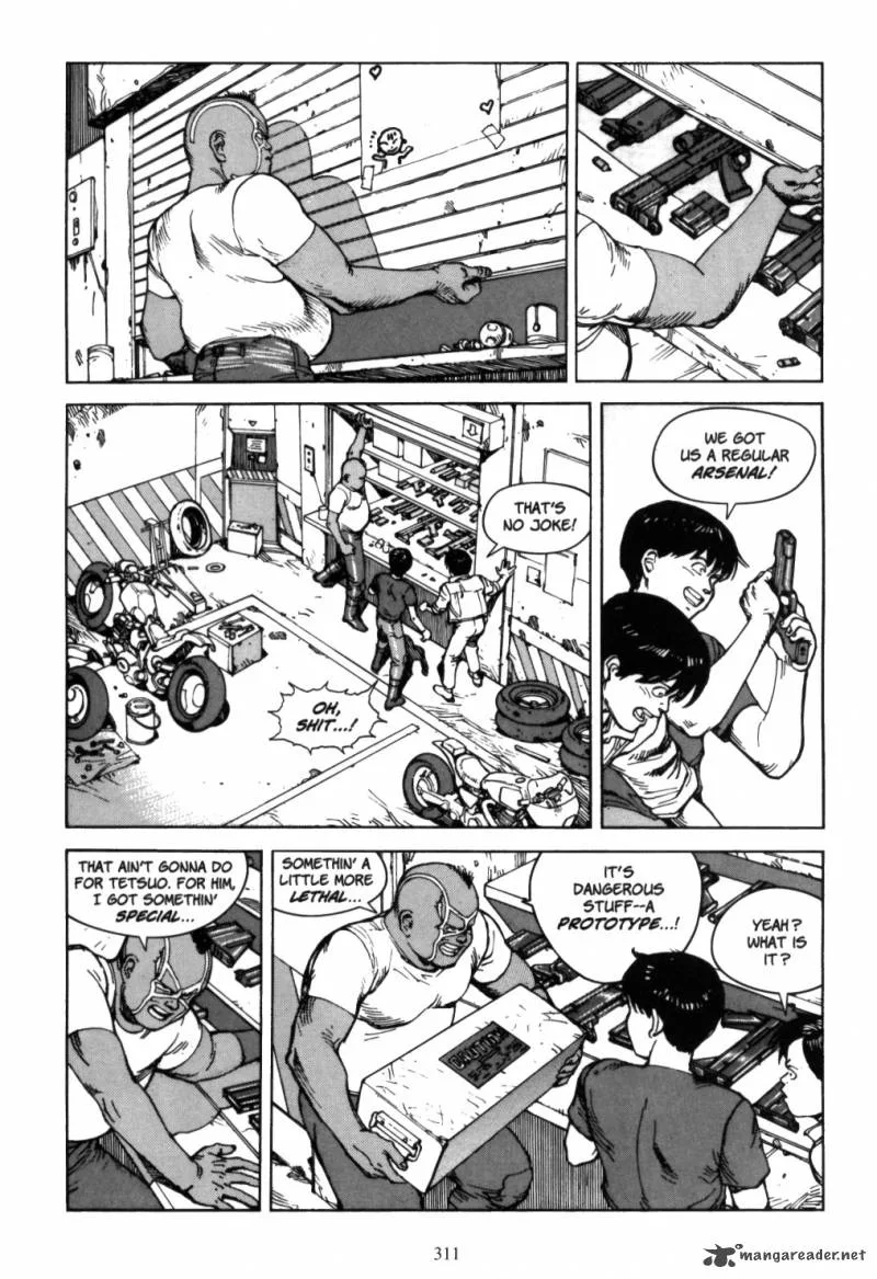 Akira Chapter 5 page 308