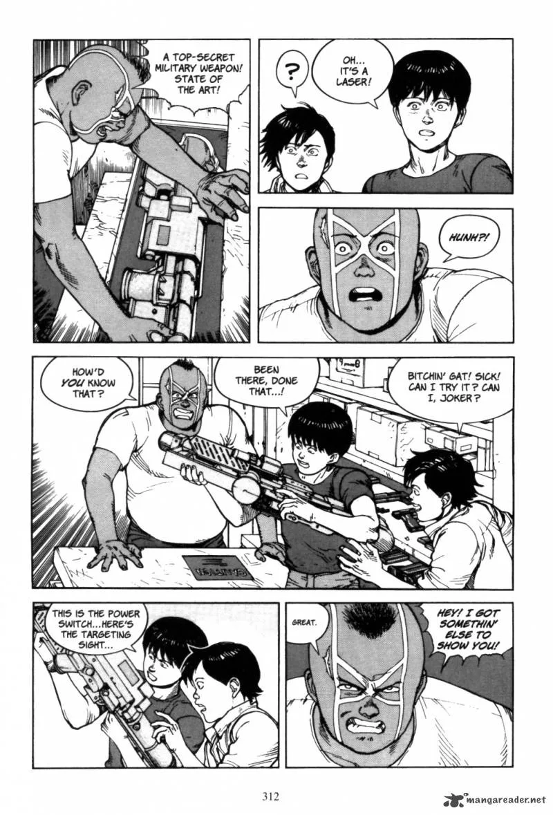Akira Chapter 5 page 309