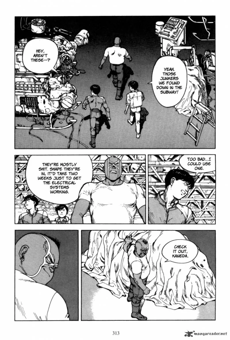 Akira Chapter 5 page 310