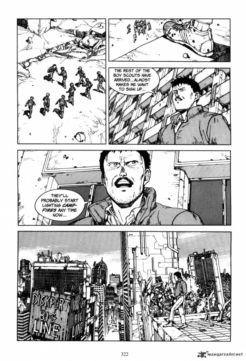 Akira Chapter 5 page 319