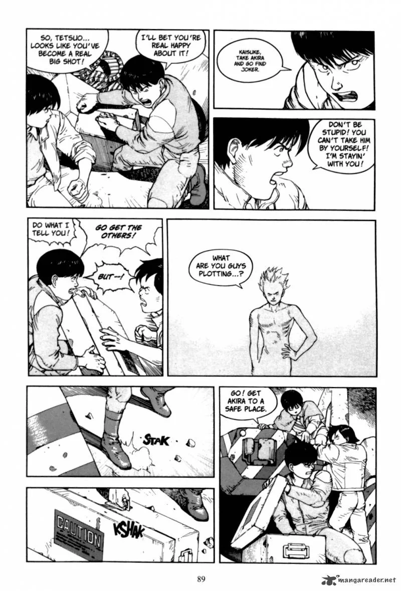 Akira Chapter 6 page 88