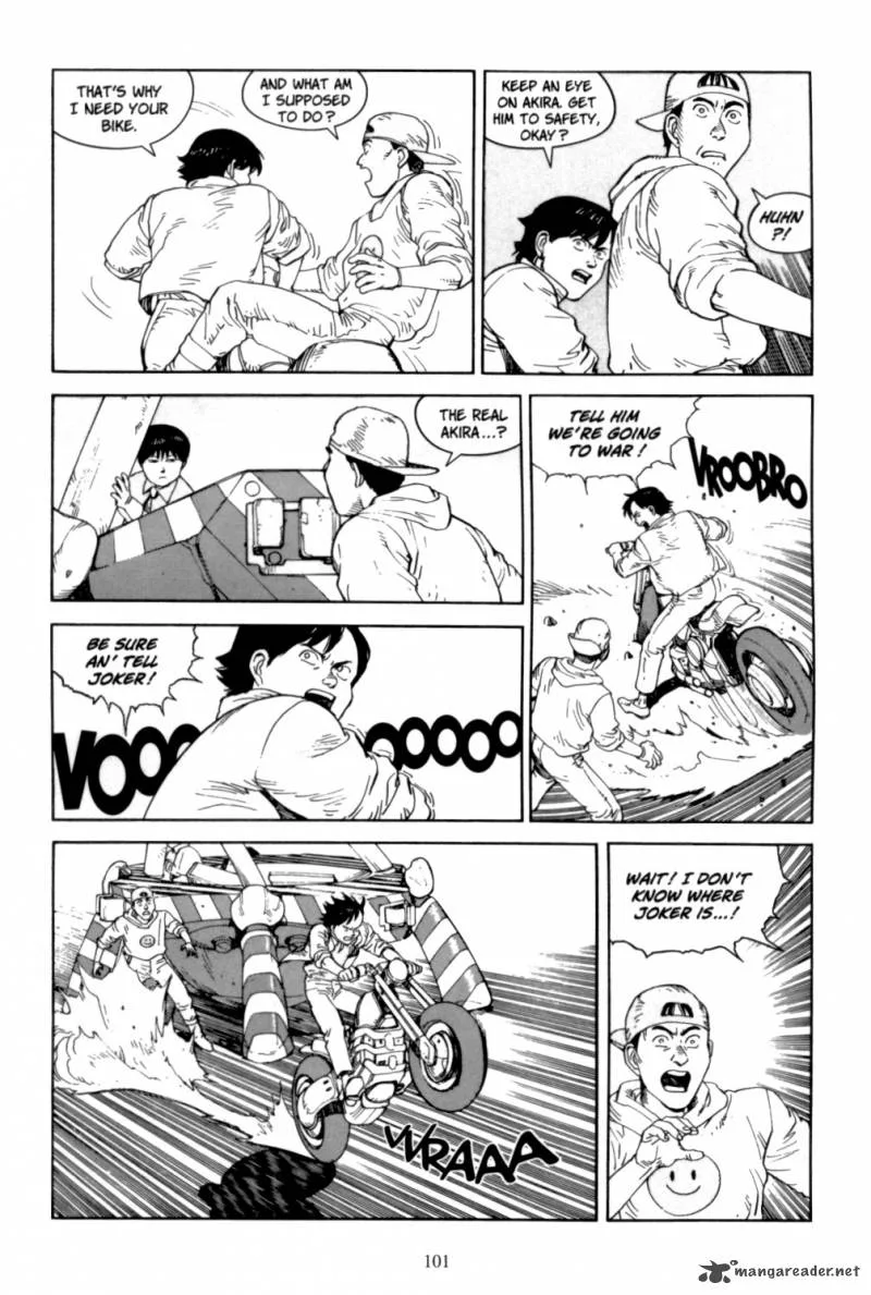 Akira Chapter 6 page 100