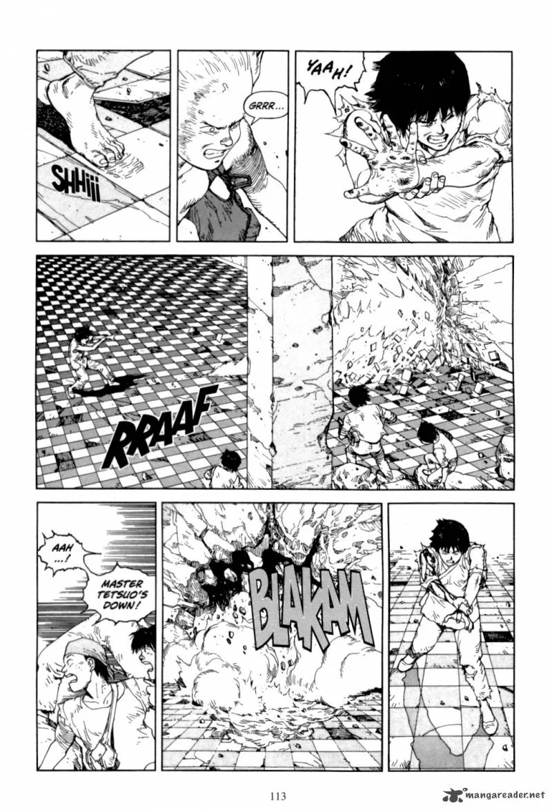 Akira Chapter 6 page 112