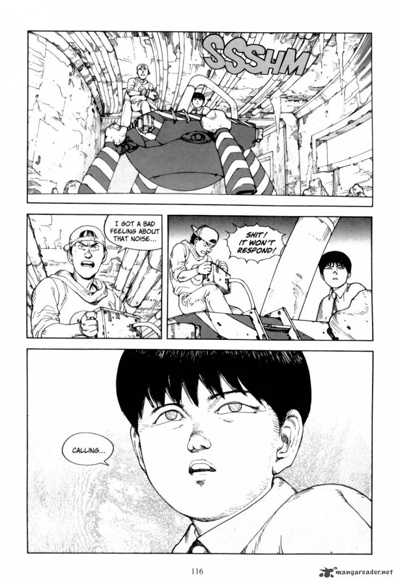 Akira Chapter 6 page 115