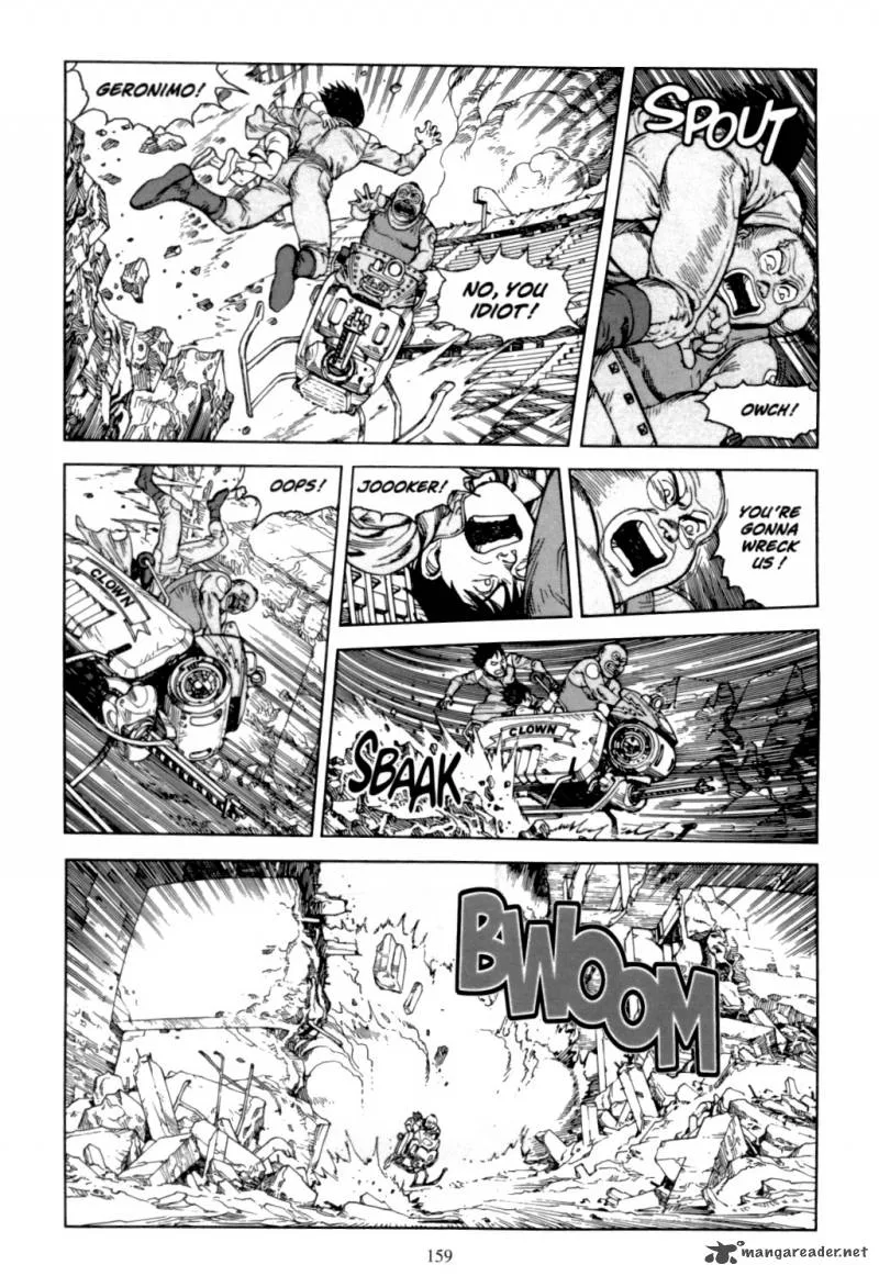 Akira Chapter 6 page 157