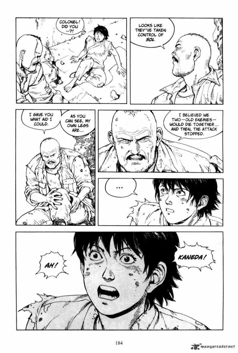 Akira Chapter 6 page 182