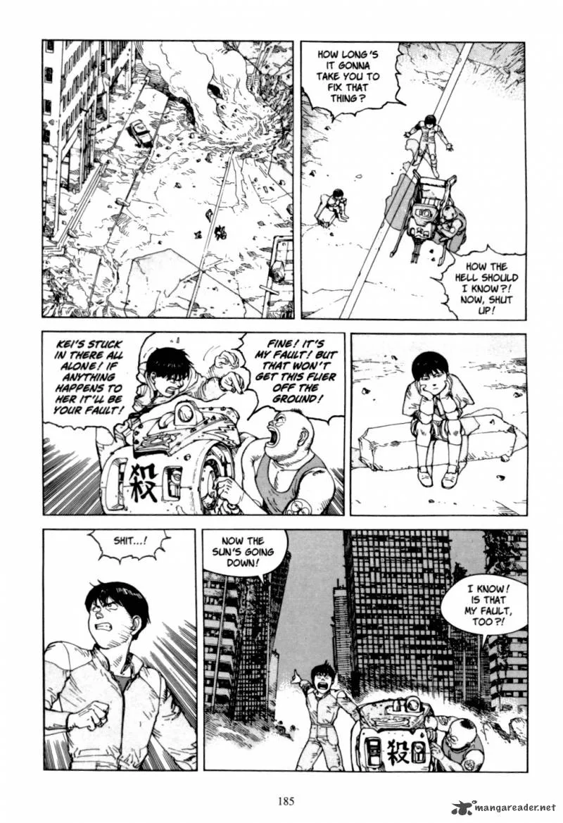 Akira Chapter 6 page 183