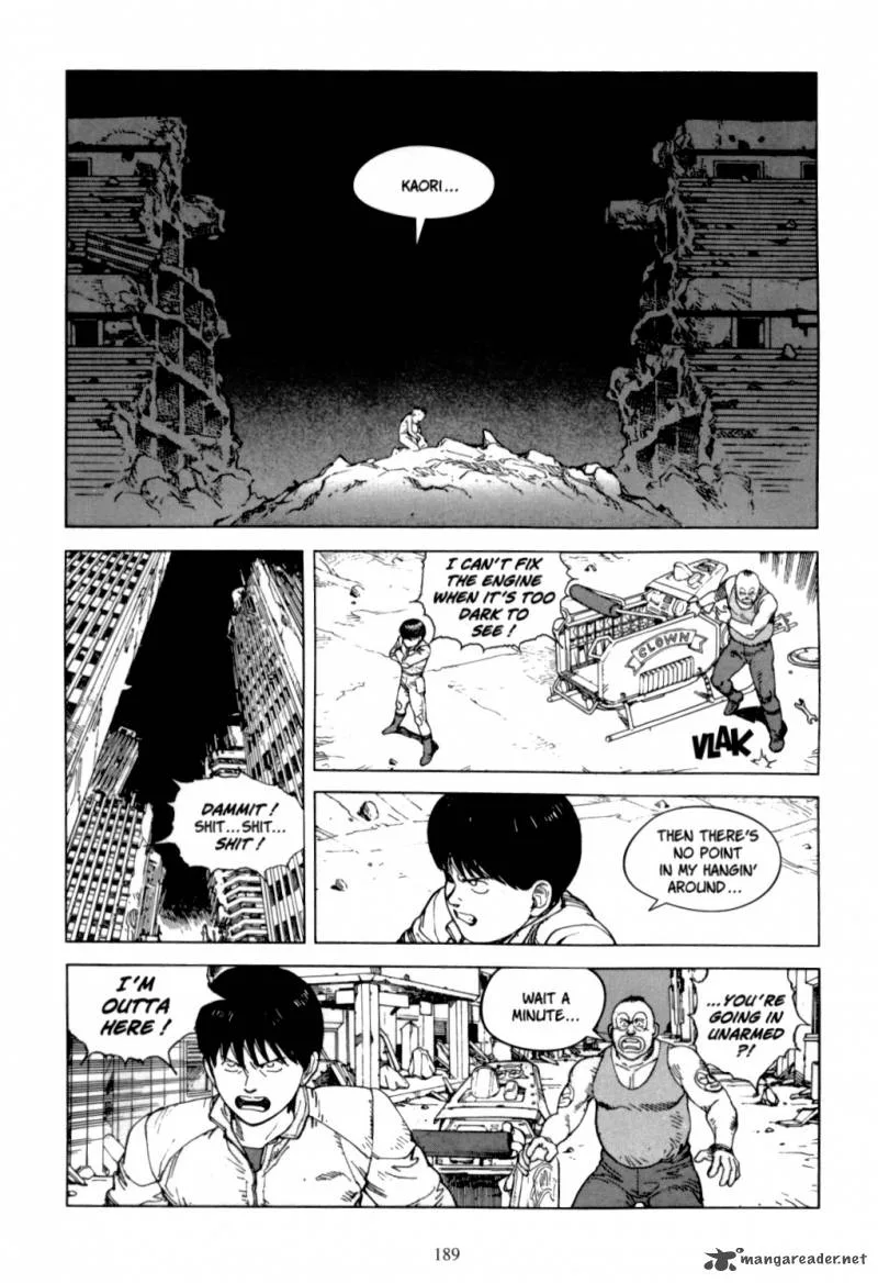 Akira Chapter 6 page 187