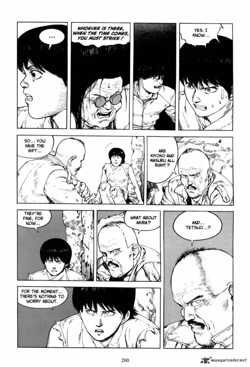 Akira Chapter 6 page 198