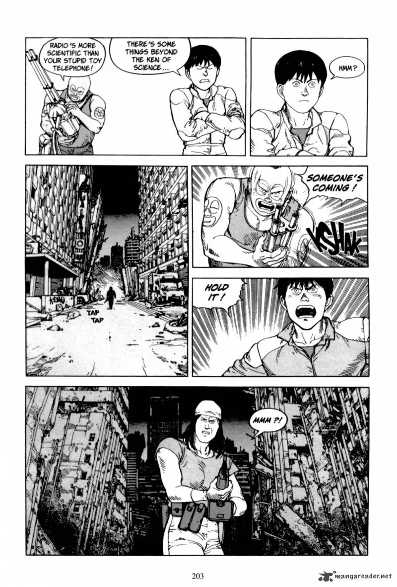Akira Chapter 6 page 201