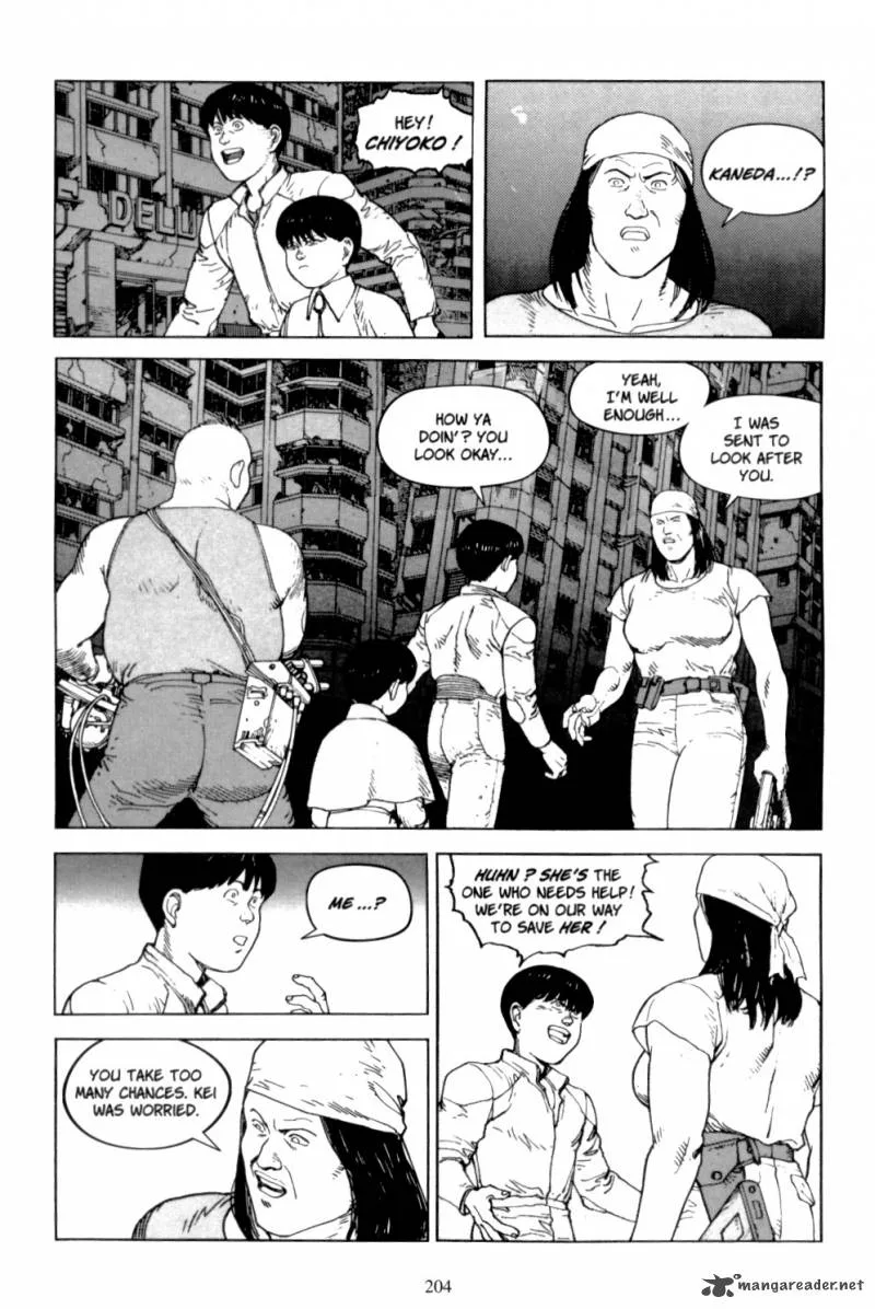 Akira Chapter 6 page 202