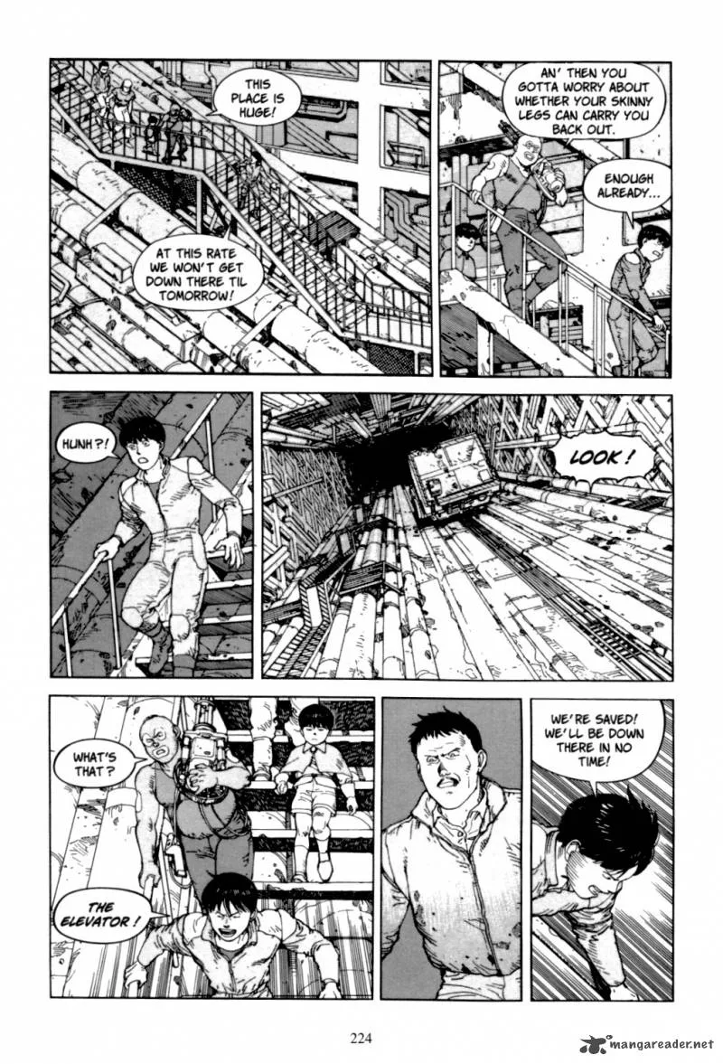 Akira Chapter 6 page 222