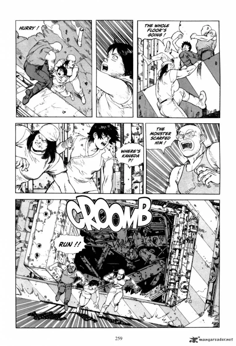 Akira Chapter 6 page 257