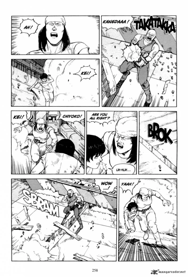 Akira Chapter 6 page 256