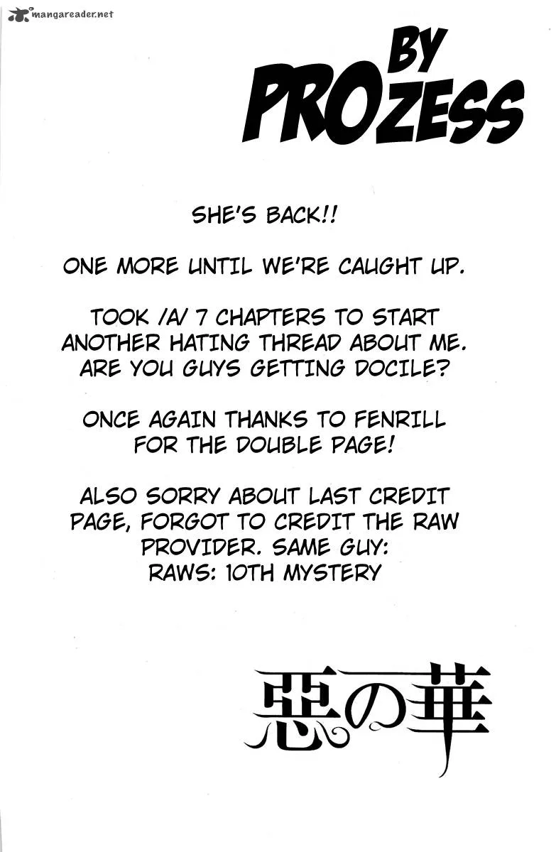 Aku No Hana Chapter 40 page 1
