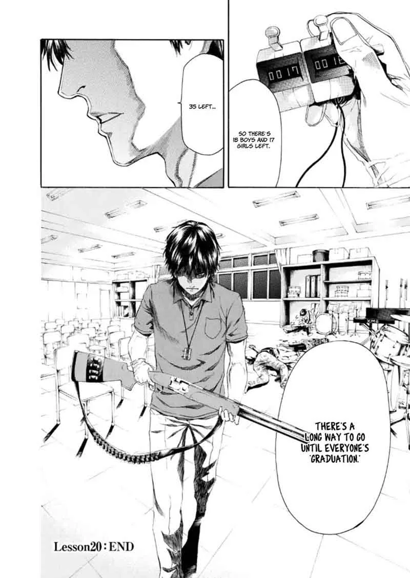Aku no Kyouten Chapter 20 page 38