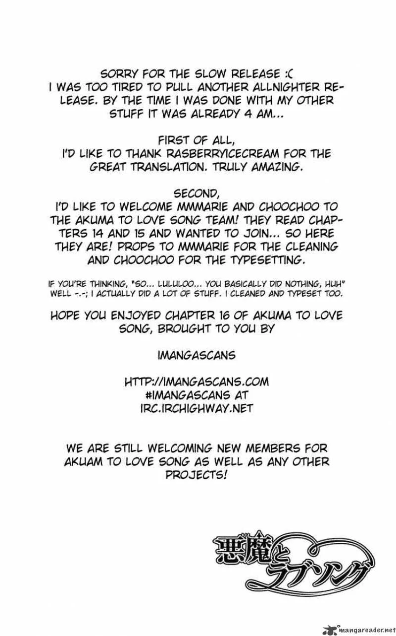 Akuma To Love Song Chapter 16 page 26