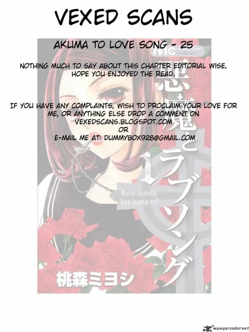Akuma To Love Song Chapter 25 page 28