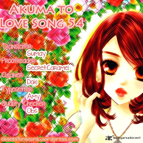 Akuma To Love Song Chapter 54 page 27