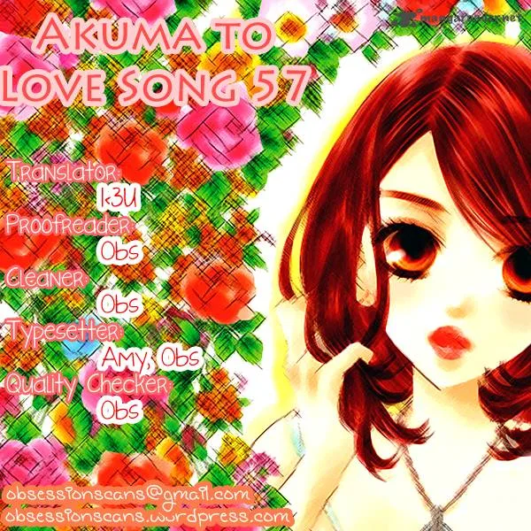 Akuma To Love Song Chapter 57 page 28