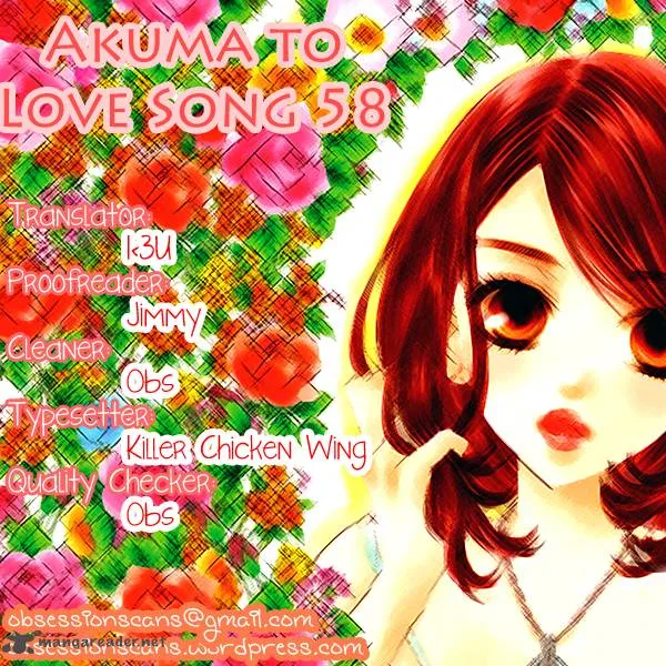 Akuma To Love Song Chapter 58 page 28