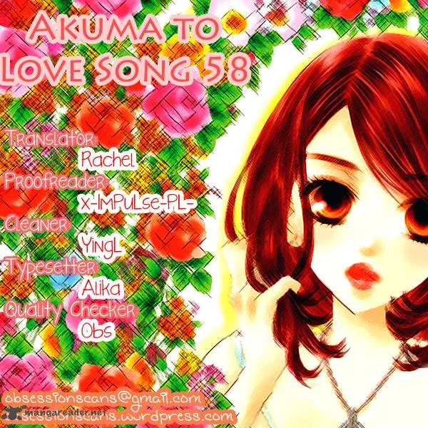 Akuma To Love Song Chapter 59 page 27