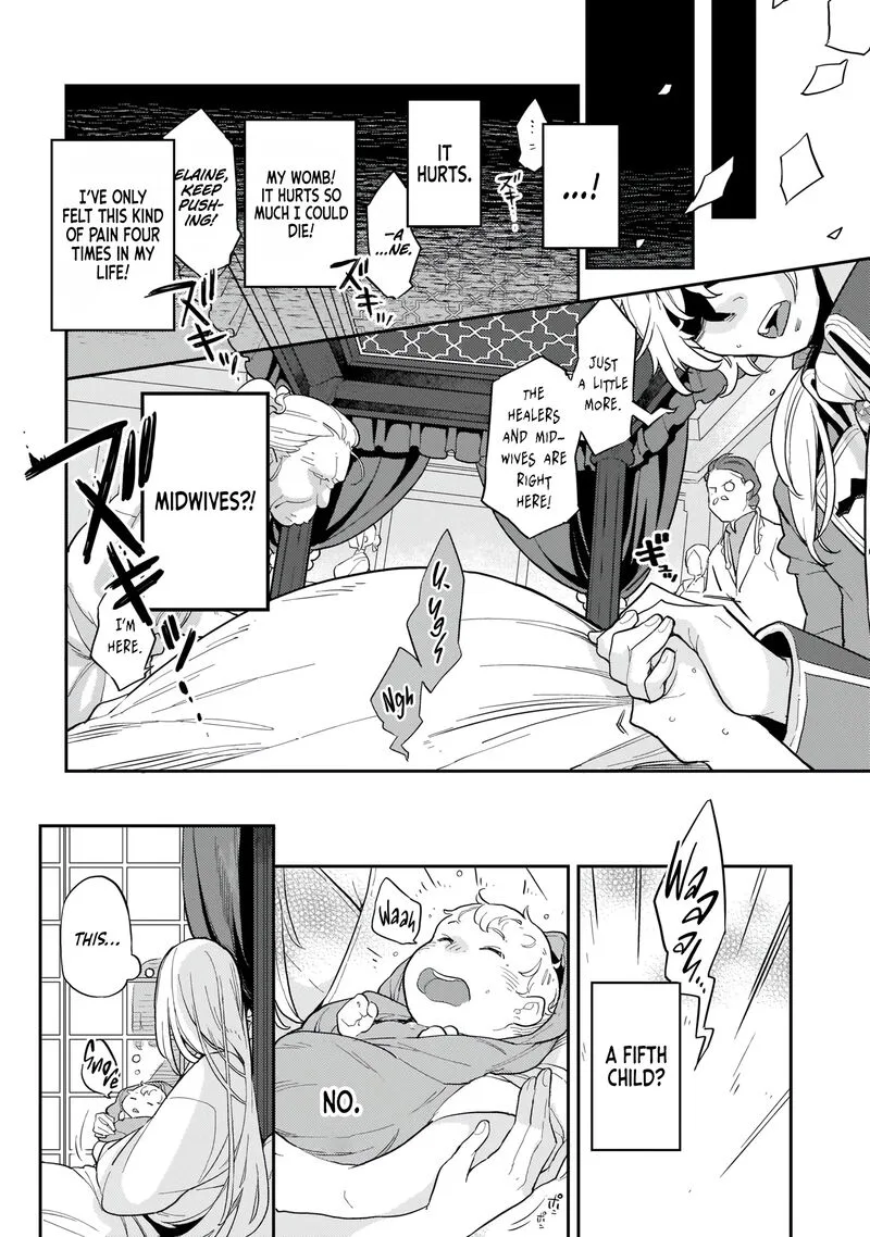 Akuyaku Ikka no Okugata, Shi ni Modori shite Kokoro wo Irekaeru. Chapter 1 page 11