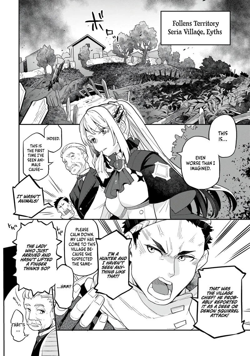 Akuyaku Ikka no Okugata, Shi ni Modori shite Kokoro wo Irekaeru. Chapter 1 page 23